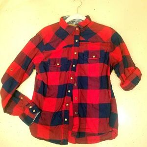 Red and Blue Flannel